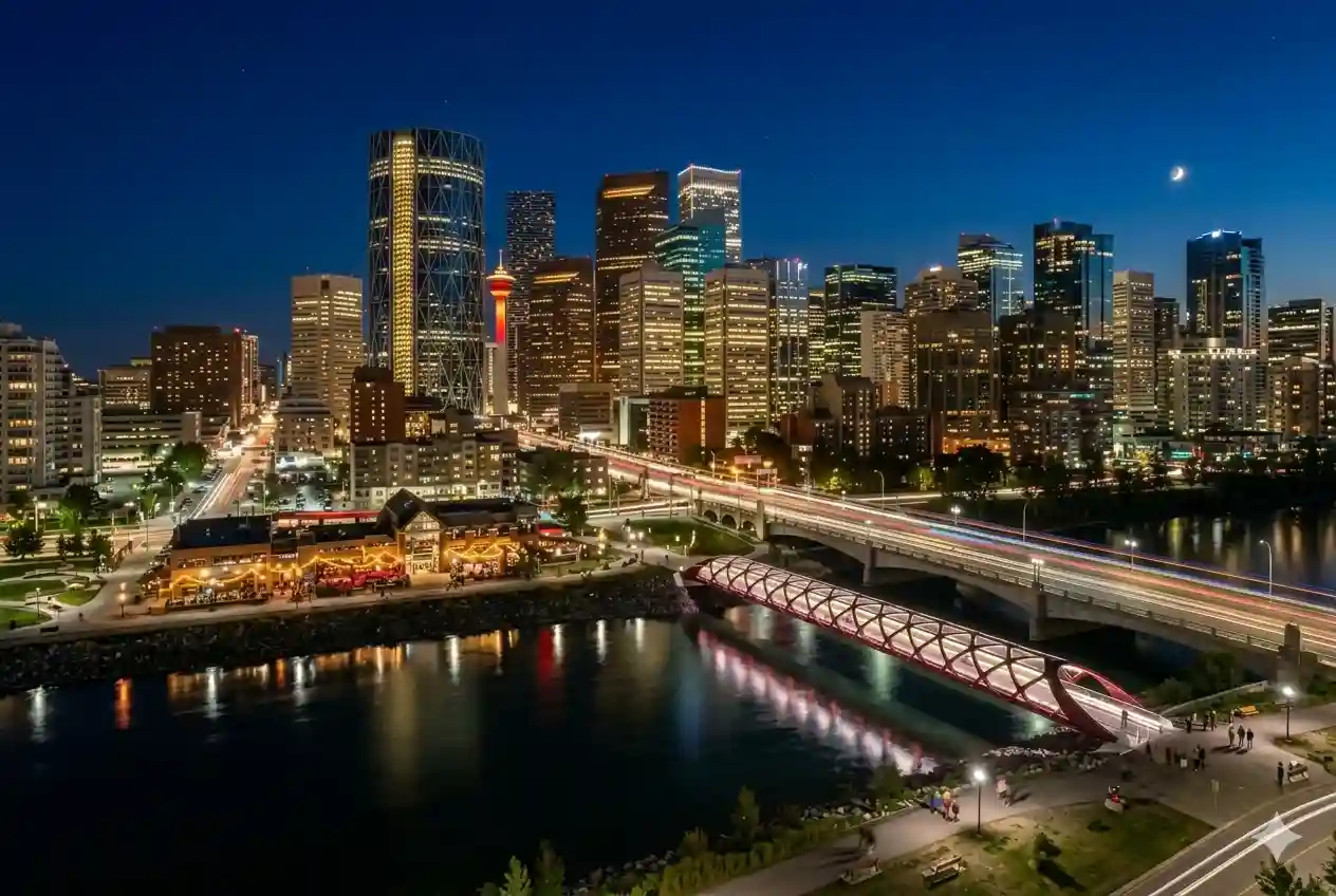 Calgary community growth map