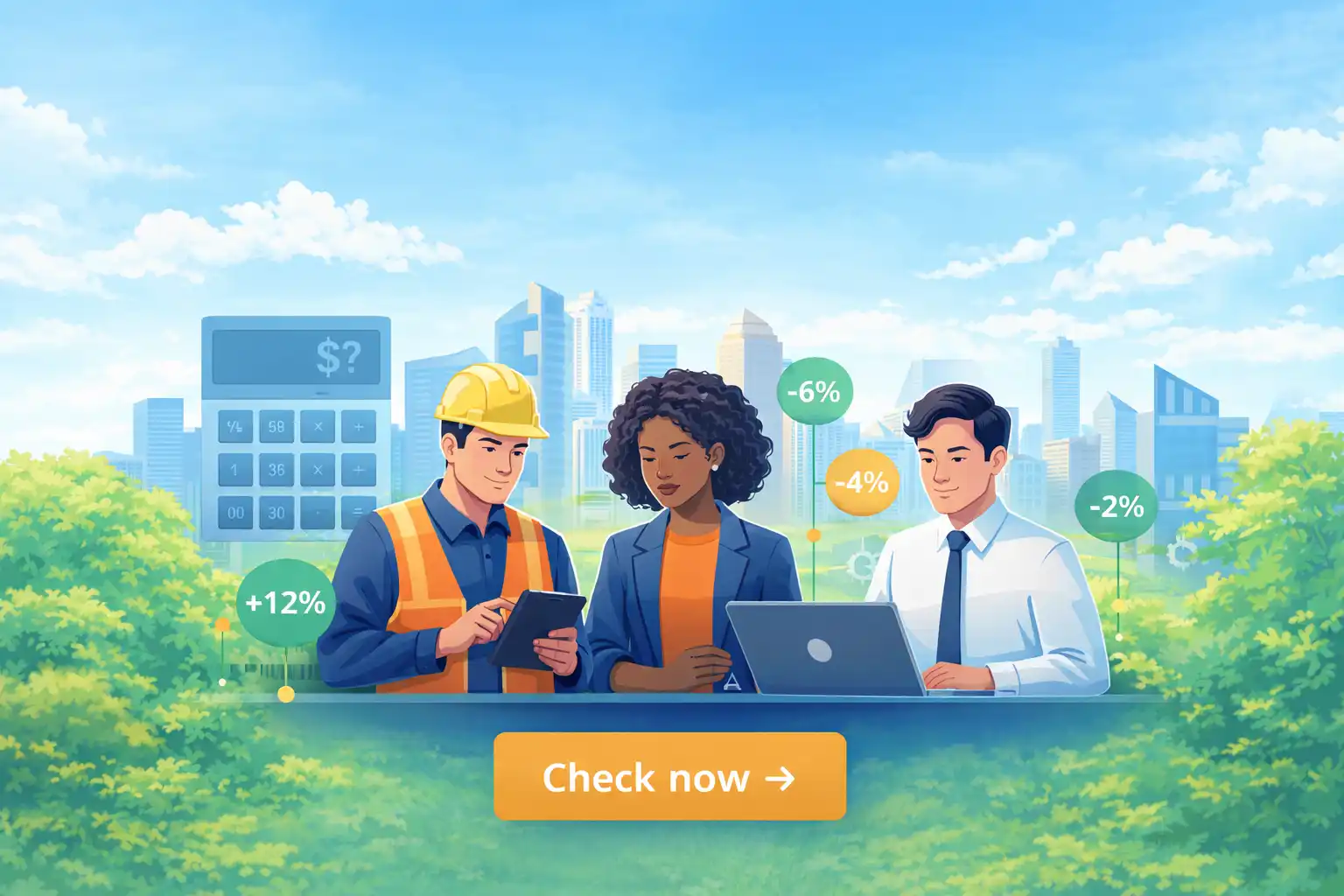 Calgary wage comparison by industry